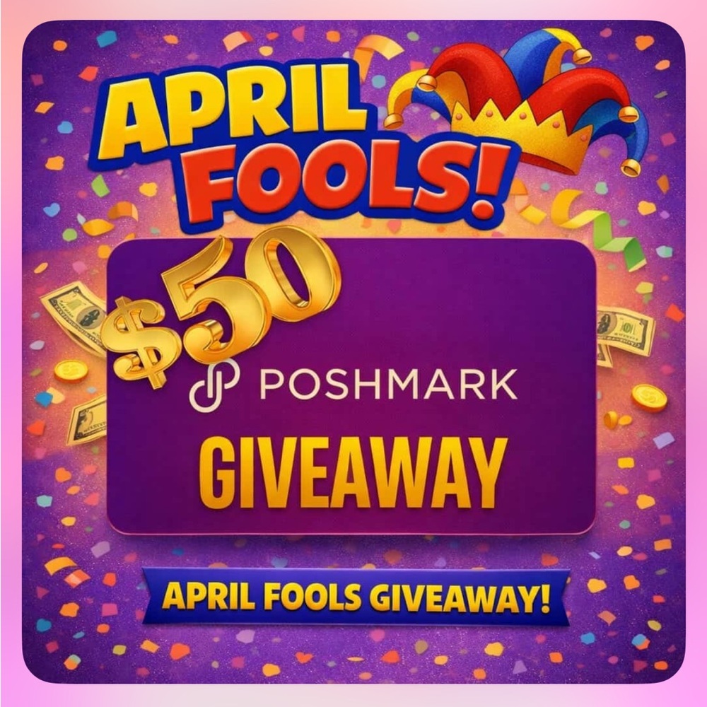 $50 giveaway on April’s fools!   Just come and win!